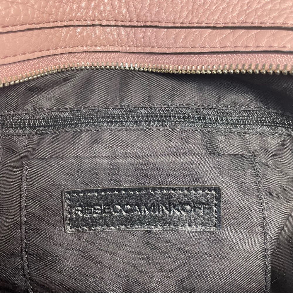 Rebecca Minkoff dusty pink Regan leather satchel - Picture 5 of 16